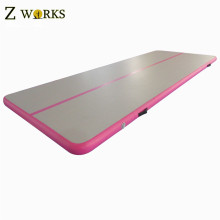 Tapis gonflable de gymnastique de culbutage de gymnastique durable imprimé par logo